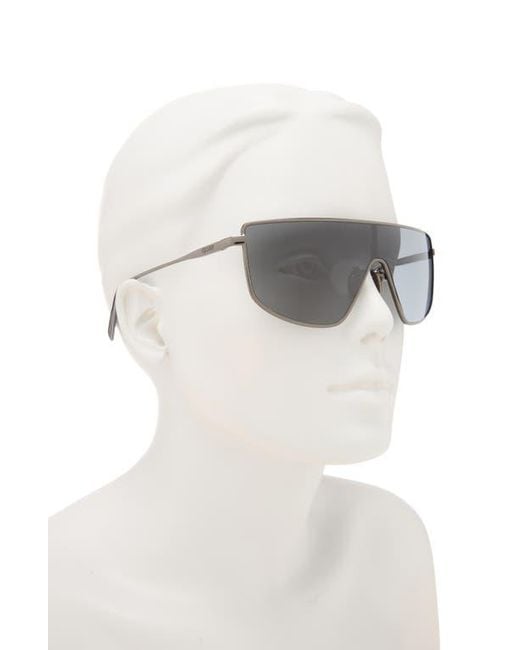 Quay Gray Entourage 138Mm Gradient Shield Sunglasses