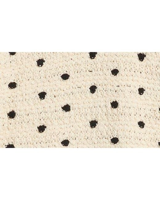 Wit & Wisdom Natural Dot Sweater Tank