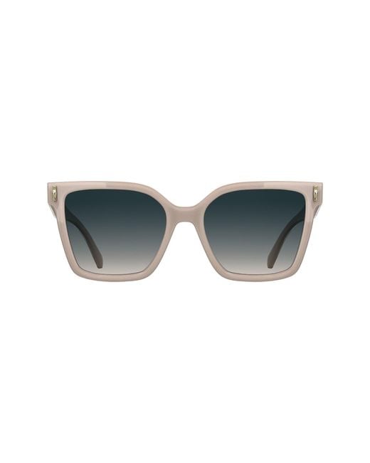 Longchamp Multicolor Roseau 55Mm Modified Rectangular Sunglasses