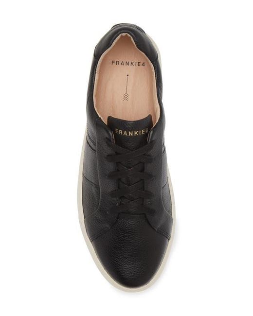 Frankie Black Riley Platform Sneaker