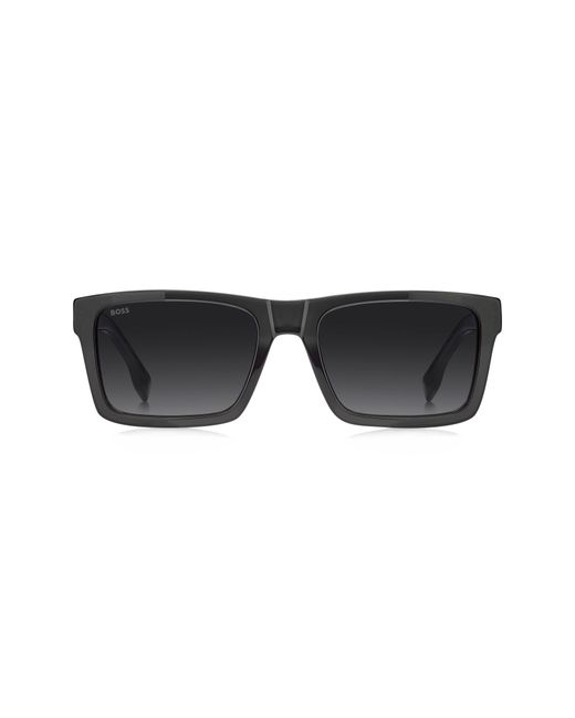 Boss Black 56Mm Gradient Rectangular Sunglasses for men