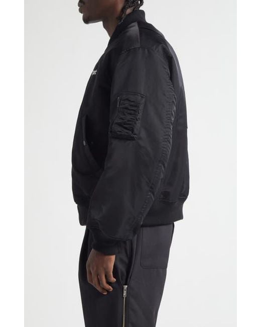 Undercover Black Faust Blouson Jacket for men