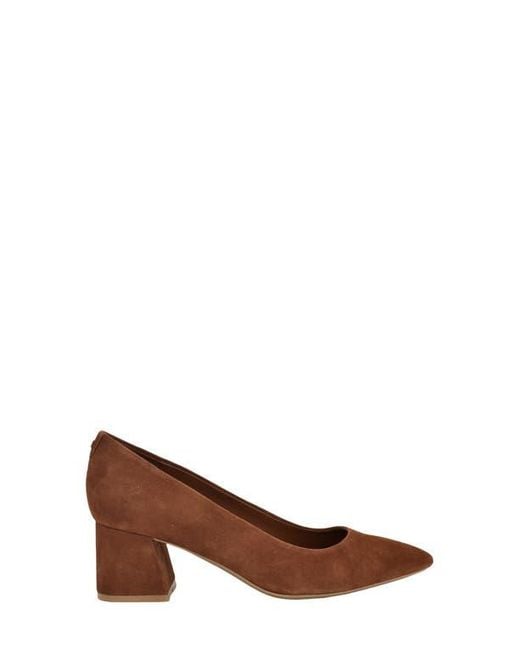 Calvin Klein Brown Lenott Pointed Toe Pump