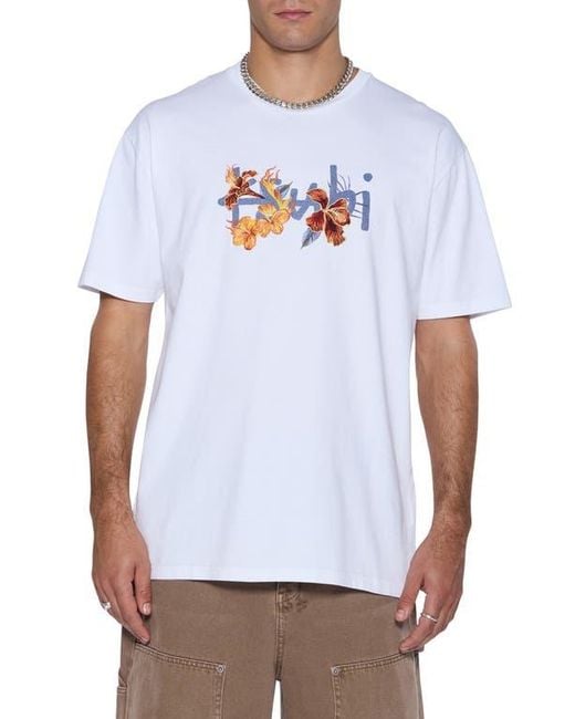 Ksubi White Romeo Biggie Oversize Graphic T-Shirt for men