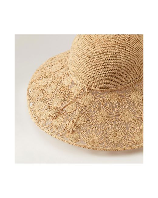 Helen Kaminski Natural Maria Raffia Straw Sun Hat