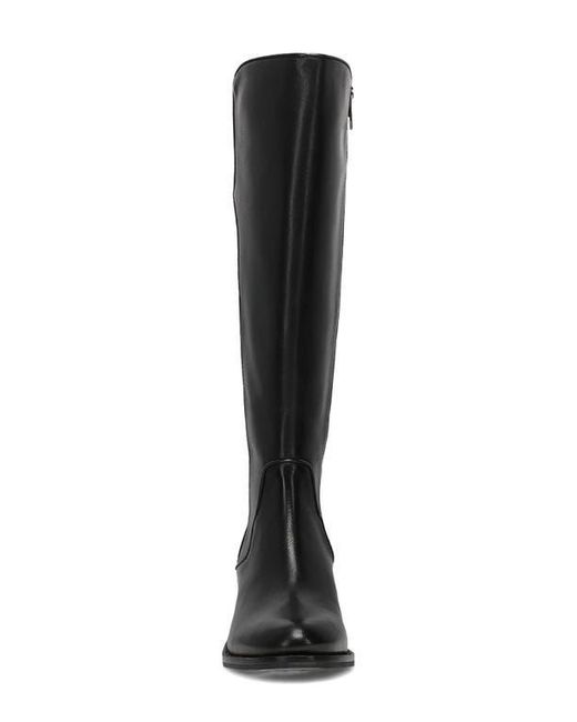 Frye Black Carson 2 Piping Knee High Boot