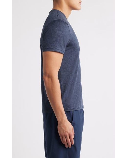 Zella Blue Dynamic Crewneck T-Shirt for men