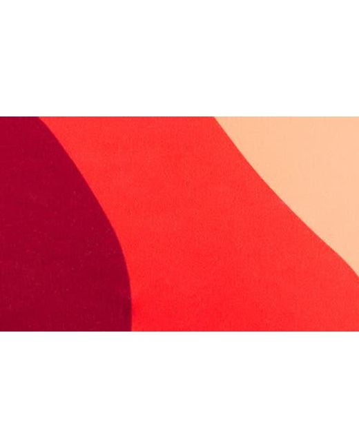 Seafolly Red Reversible Strapless Tube Bikini Top