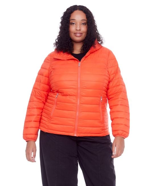 Alpine North Orange Yoho Plus Size
