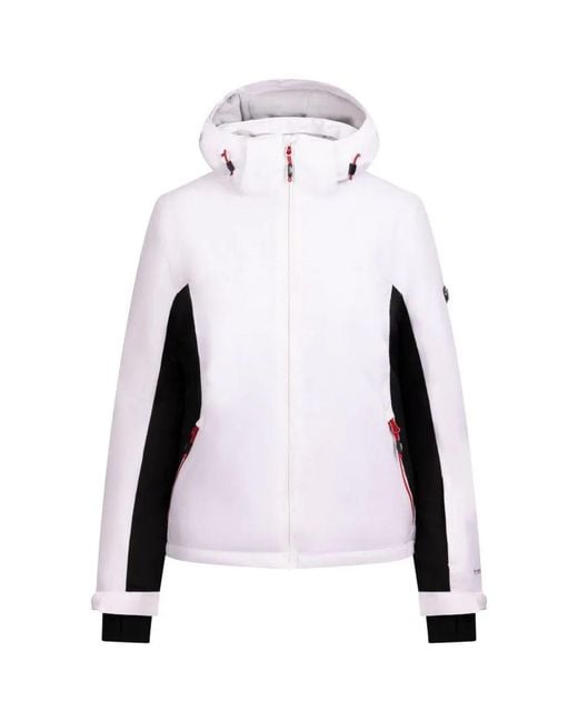 Trespass White Doris Ski Jacket