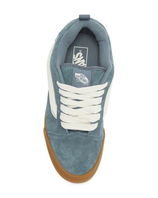 Vans Blue Knu Skool Sneaker for men