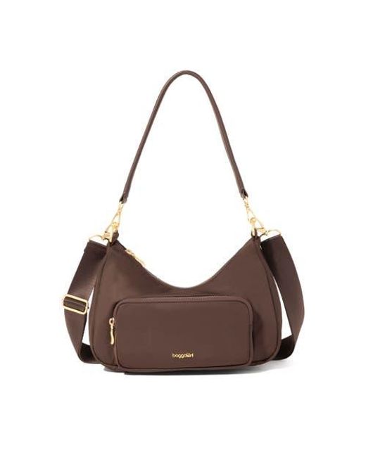 Baggallini Brown Savannah Crossbody Bag