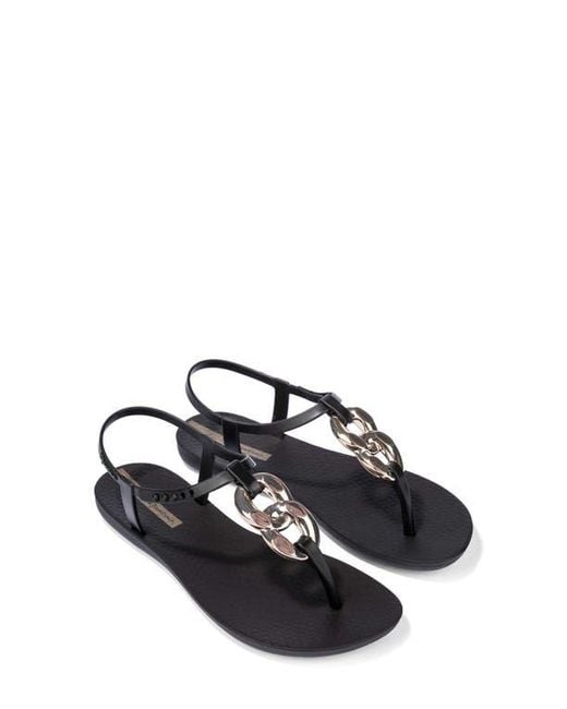 Ipanema Black Class Connect Ii Ring Sandal