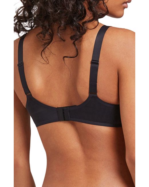 Wolford Black Sheer Touch Underwire T-shirt Bra