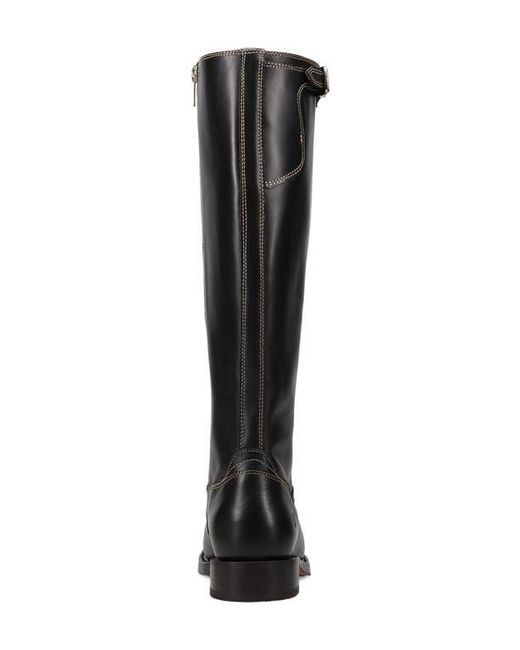 Frye Black Campus Knee High Riding Boot
