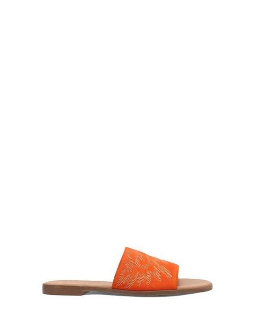 Dingo Orange Lasso Sandal