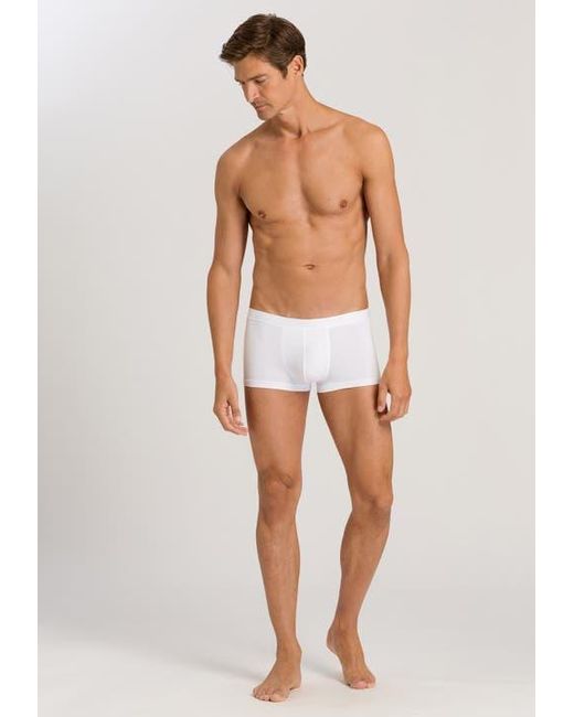 Hanro White Micro Touch Boxer Brief for men