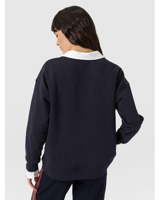 Saint + Sofia Black Victory Sweatshirt
