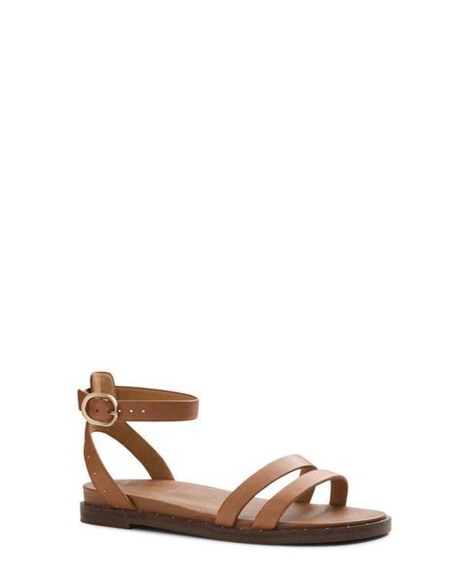 Frankie Brown Patterson Ankle Strap Sandal