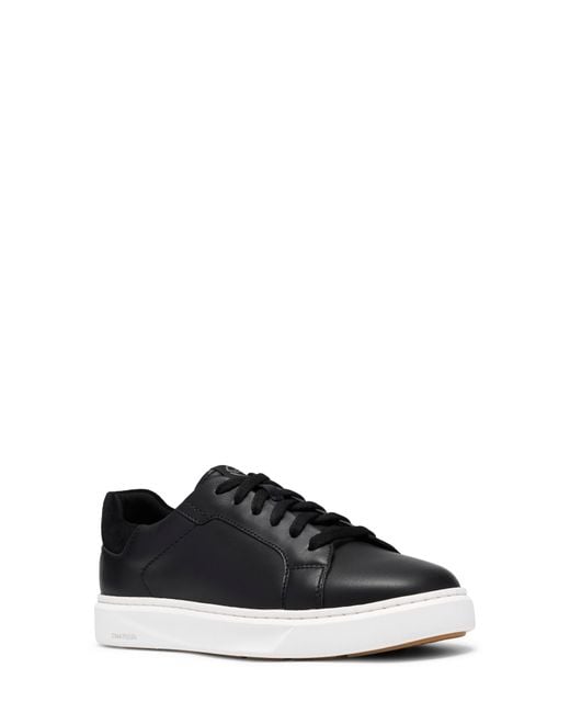 Clarks Black Code C Lace Leather Sneaker