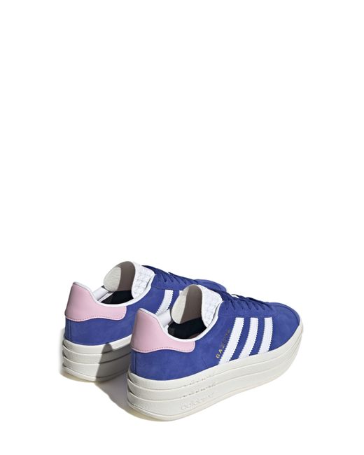 adidas Gazelle Bold Platform Sneaker in Blue | Lyst