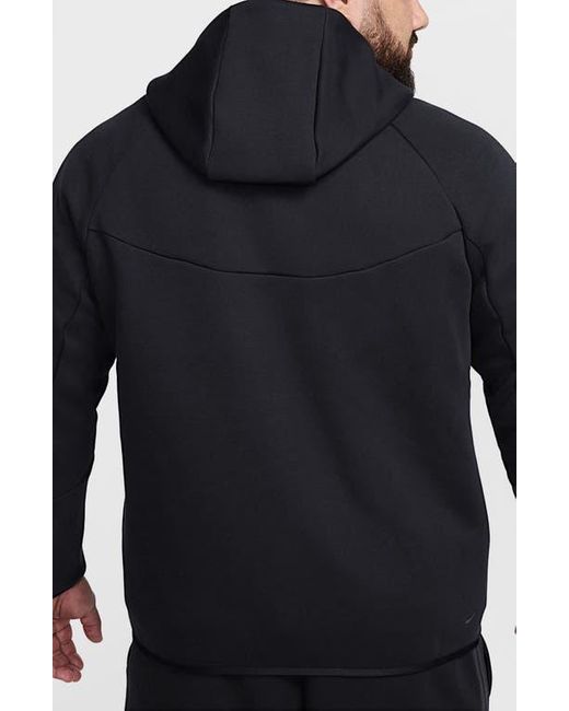 Nike Blue Tech Windrunner Zip Hoodie for men