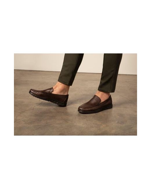 Ecco Brown S Lite Classic Moc Toe Slip-On for men