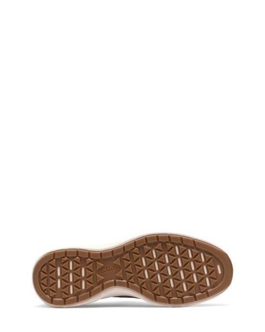 Clarks Brown Mullan Step Sneaker for men