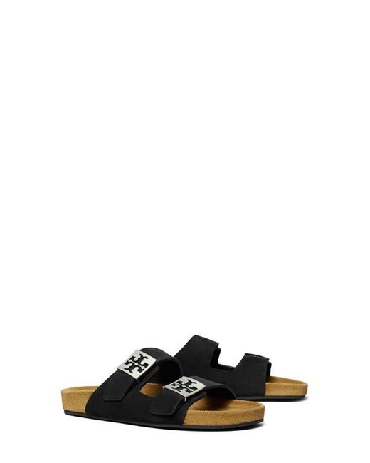 Tory Burch Black Mellow Slide Sandal