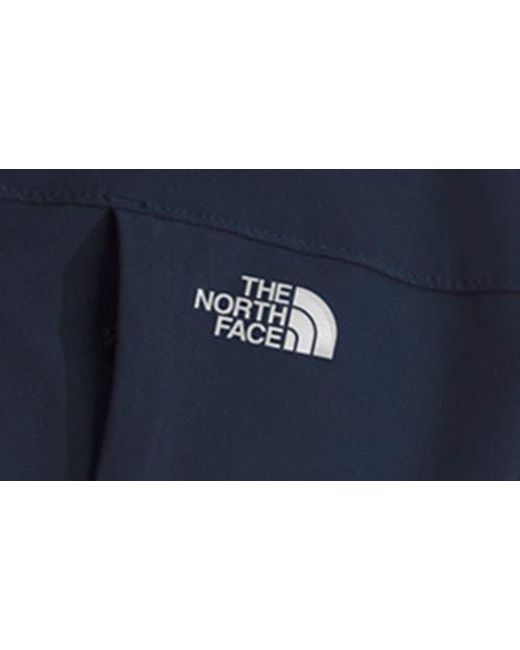 The North Face Blue Performance Fleece Zip Hoodie for men