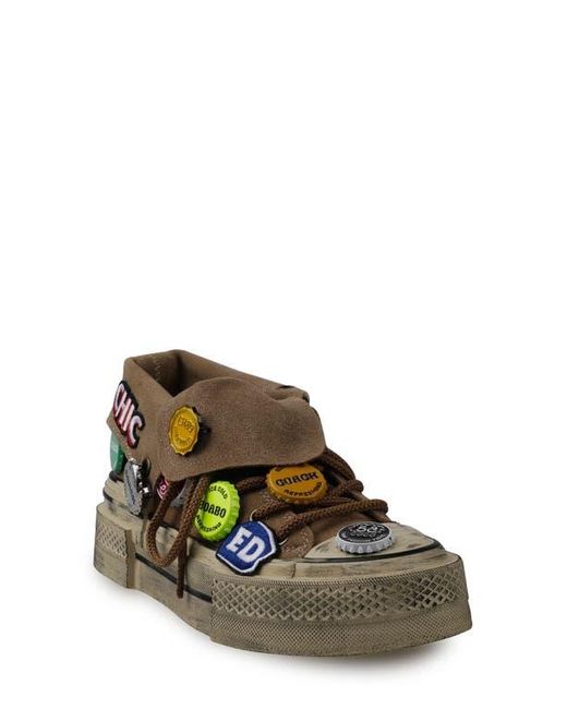 Zigi Multicolor Hadleigh Distressed Platform Sneaker