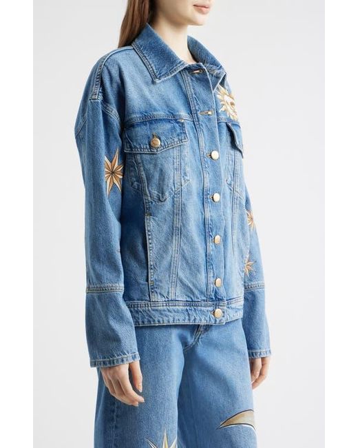 Farm Rio Blue Mistical Jacket