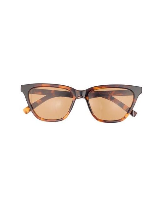 Le Specs Unfaithful Tortoiseshell Cat Eye Sunglasses - Brown Gradient Lenses Le Specs Unfaithful Cookie Tort main image 2