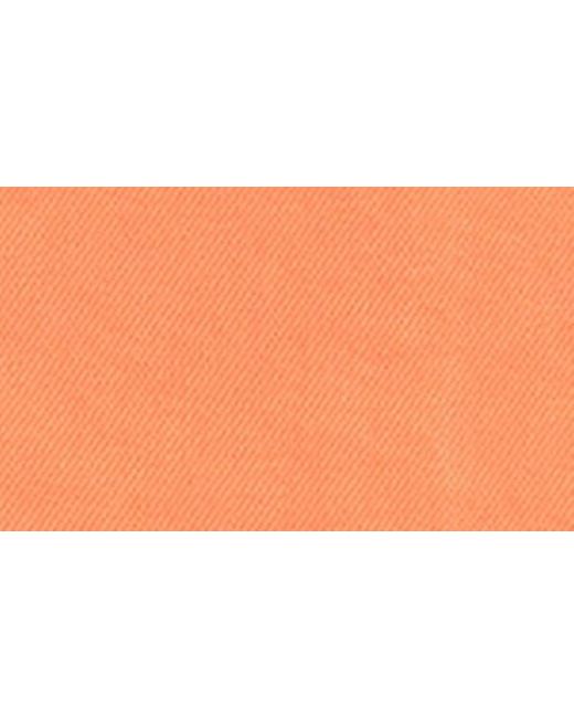 English Factory Orange Denim Mini Skort