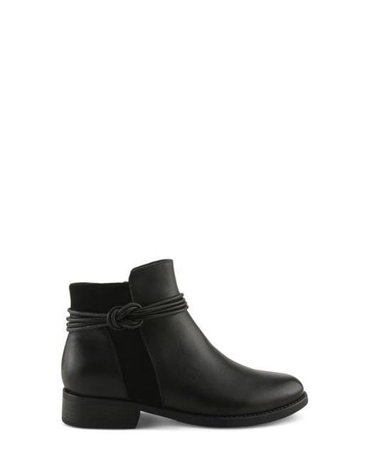 Spring Step Black Ornela Bootie