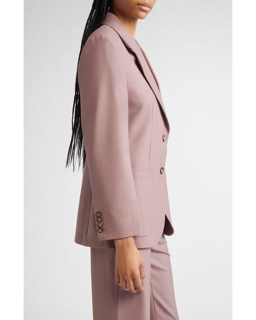 Victoria Beckham Pink Patch Pocket Twill Jacket