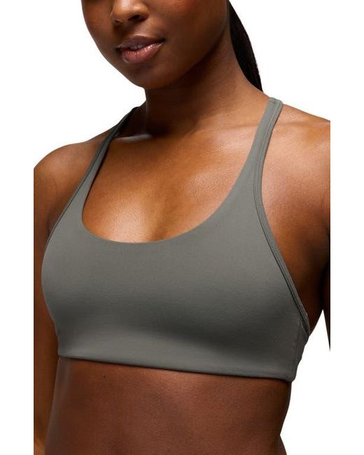 Prana Black Luxara Racerback Sports Bra