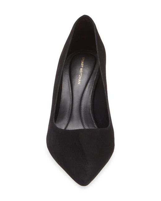 Stuart Weitzman Blue Stuart Supersculpt 75 Pump