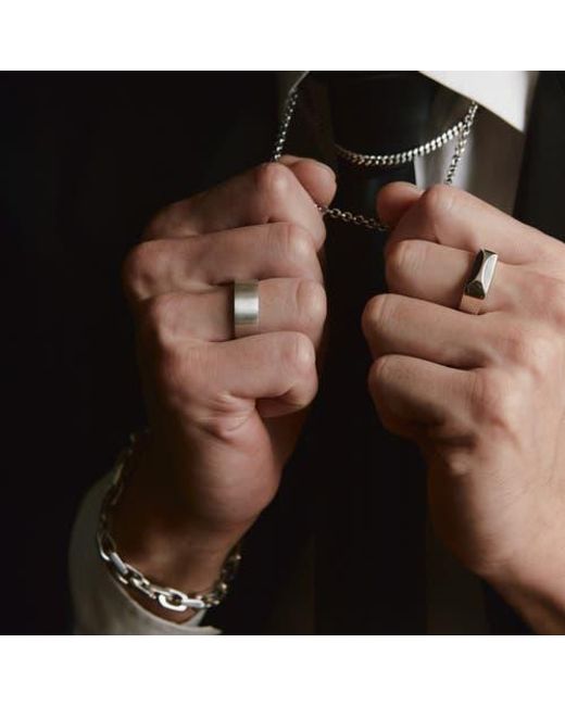 LOUPN White Troublemaker Ring