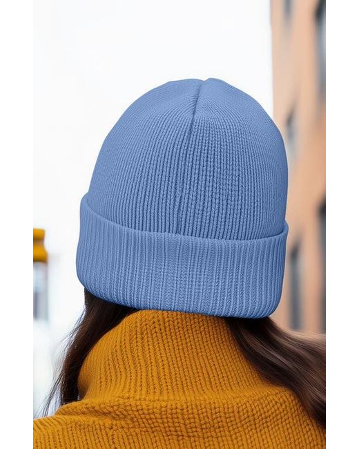 Alix Blue Heartly Ghost Beanie