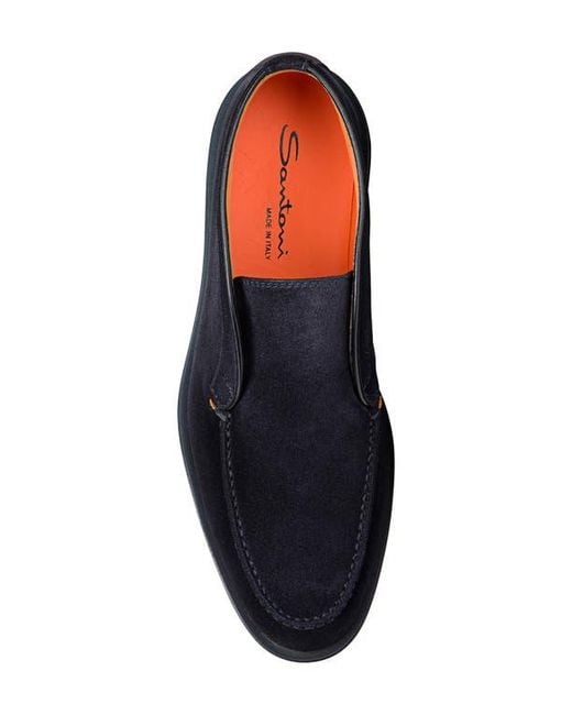 Santoni Blue Boneless Boot for men