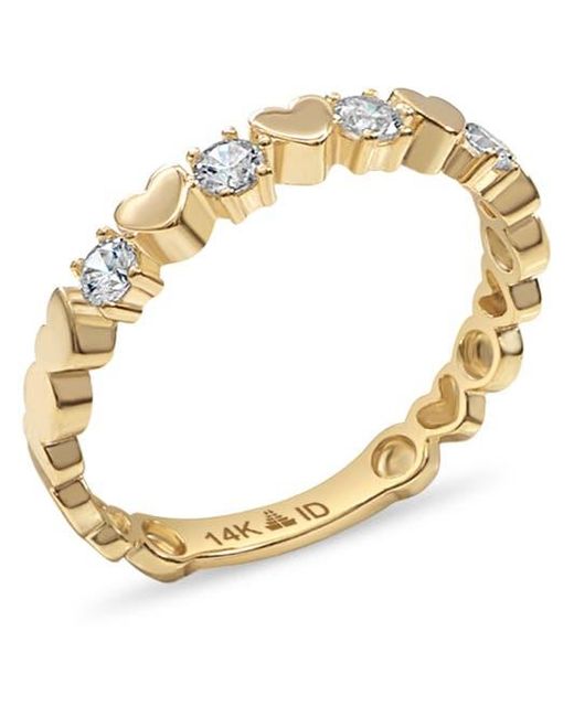 DEVATA Metallic Sweet Heart Ring