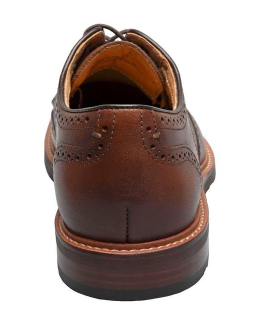 Florsheim Brown Anthem Wingtip Blucher for men