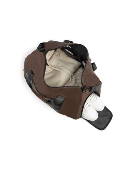 Bugatti Brown Central Duffle Bag
