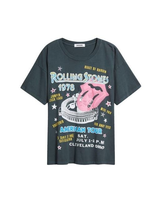 Daydreamer Multicolor Rolling Stone 1978 American Tour Graphic T-Shirt