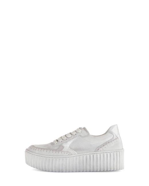 Gabor White 63.204 Platform Sneaker