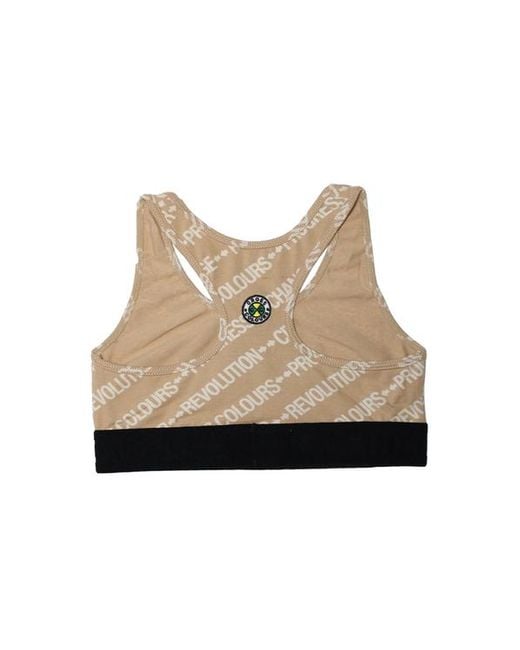 Cross Colours Natural Power Revolution Progress Change Bralette