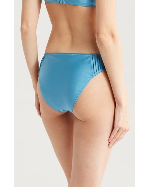 Solid & Striped Blue The Solene Bikini Bottoms