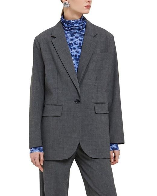 Ottod'Ame Blue Jacket With One Button