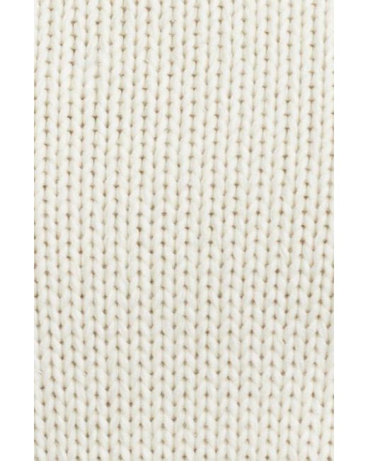 Madewell Blue Solid Relaxed Cotton Sweater